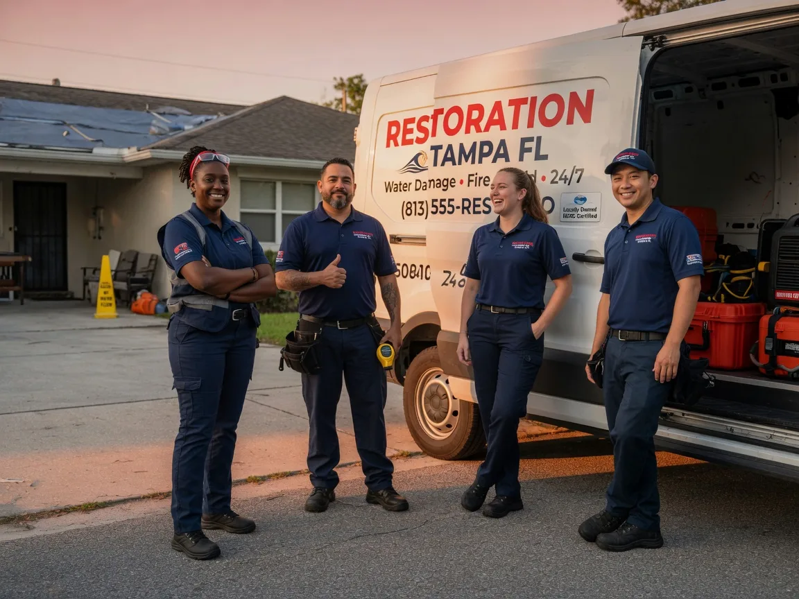 Water Damage Restoration company in Apison, TN